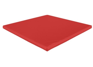 Image de Tapis de jeu en mundial 140 x 140 x 3 cm - Rouge